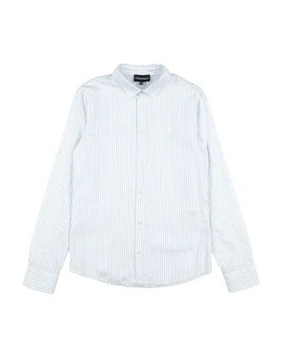 Emporio Armani Babies'  Toddler Boy Shirt White Size 6 Cotton