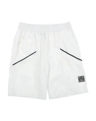 Emporio Armani Babies'  Toddler Boy Shorts & Bermuda Shorts White Size 6 Cotton