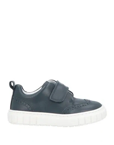 Emporio Armani Babies'  Toddler Boy Sneakers Navy Size 10c Leather