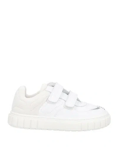 Emporio Armani Babies'  Toddler Boy Sneakers White Size 10c Textile Fibers