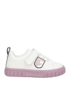 Emporio Armani Toddler Boy Sneakers White Size 9c Calfskin