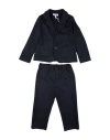 Emporio Armani Toddler Boy Suit Midnight Blue Size 3 Polyester, Viscose, Elastane In Blue