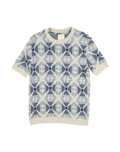 Emporio Armani Kids'  Toddler Boy Sweater Blue Size 4 Cotton