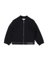Emporio Armani Babies'  Toddler Boy Sweatshirt Black Size 3 Cotton, Polyester, Elastane, Polyamide
