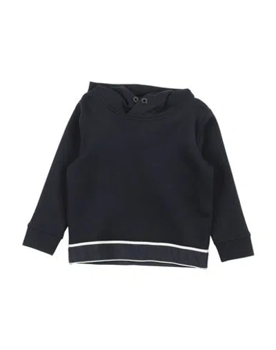 Emporio Armani Babies'  Toddler Boy Sweatshirt Midnight Blue Size 6 Cotton, Polyester, Elastane, Polyamide
