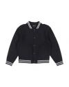 Emporio Armani Toddler Boy Sweatshirt Navy Size 3 Cotton, Polyester, Elastane In Blue