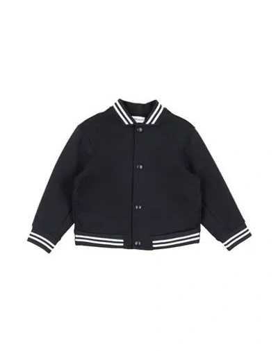 Emporio Armani Babies'  Toddler Boy Sweatshirt Navy Size 3 Cotton, Polyester, Elastane In Blue