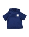 Emporio Armani Babies'  Toddler Boy T-shirt Blue Size 7 Lyocell, Polyester, Cotton