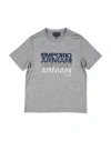 Emporio Armani Toddler Boy T-shirt Grey Size 6 Lyocell, Cotton