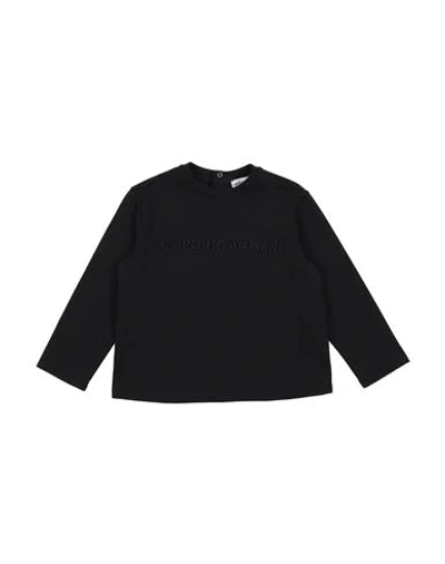 Emporio Armani Babies'  Toddler Boy T-shirt Midnight Blue Size 4 Cotton
