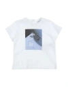 Emporio Armani Toddler Boy T-shirt White Size 3 Cotton In White