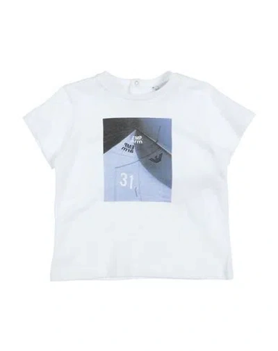 Emporio Armani Babies'  Toddler Boy T-shirt White Size 3 Cotton