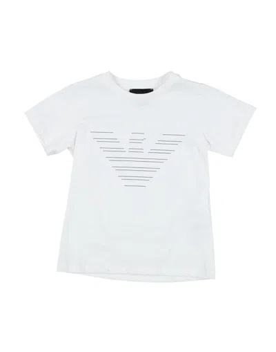 Emporio Armani Kids'  T-shirts In White