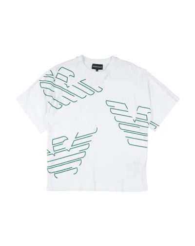 Emporio Armani Babies'  Toddler Boy T-shirt White Size 6 Cotton