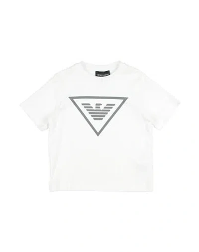 Emporio Armani Babies'  Toddler Boy T-shirt White Size 6 Cotton