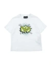 Emporio Armani Toddler Boy T-shirt White Size 6 Cotton In White