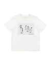 Emporio Armani Babies'  Toddler Boy T-shirt White Size 4 Cotton, Polyester