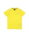 Emporio Armani T-shirts In Yellow