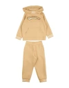Emporio Armani Toddler Boy Tracksuit Beige Size 7 Cotton, Polyester, Elastane In Brown