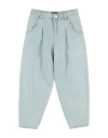 Emporio Armani Toddler Girl Jeans Blue Size 6 Cotton In Blue