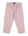 Emporio Armani Babies'  Toddler Girl Pants Antique Rose Size 6 Cotton, Elastane In Pink