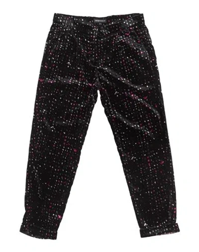 Emporio Armani Babies'  Toddler Girl Pants Black Size 6 Viscose, Polyamide