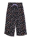 Emporio Armani Toddler Girl Pants Black Size 7 Viscose, Lyocell In Black