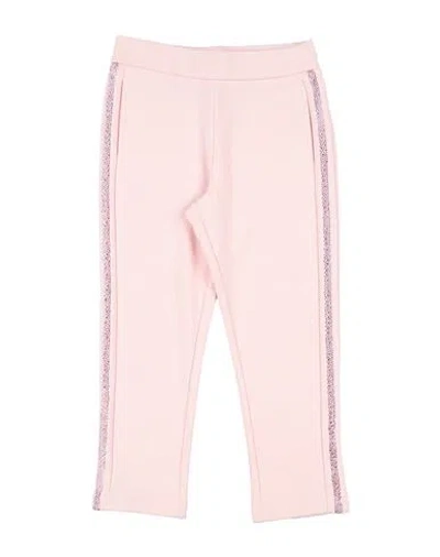 Emporio Armani Babies'  Toddler Girl Pants Light Pink Size 7 Cotton, Polyester