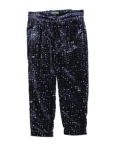 Emporio Armani Babies'  Toddler Girl Pants Midnight Blue Size 6 Viscose, Polyamide
