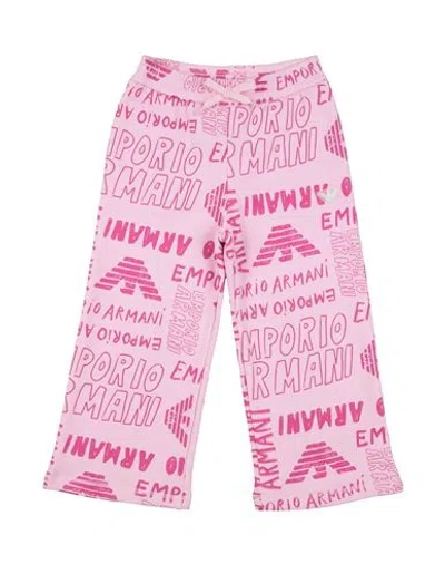 Emporio Armani Babies'  Toddler Girl Pants Pink Size 6 Cotton