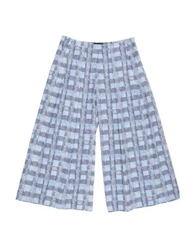 Emporio Armani Babies'  Toddler Girl Pants Sky Blue Size 7 Cotton