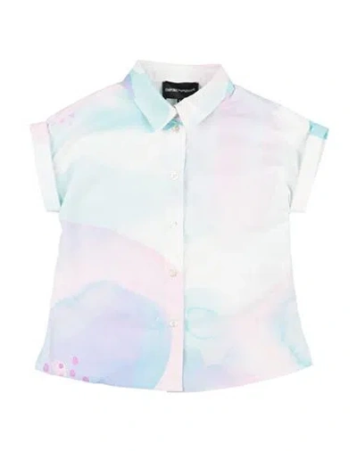 Emporio Armani Babies'  Toddler Girl Shirt Pink Size 6 Cotton