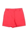 Emporio Armani Babies'  Toddler Girl Shorts & Bermuda Shorts Red Size 6 Cotton