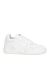 Emporio Armani Babies'  Toddler Girl Sneakers White Size 10c Leather