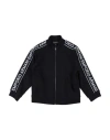 Emporio Armani Babies'  Toddler Girl Sweatshirt Black Size 7 Cotton, Polyester, Elastane