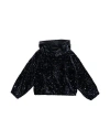 Emporio Armani Toddler Girl Sweatshirt Midnight Blue Size 6 Viscose, Polyamide In Blue