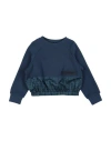 Emporio Armani Babies'  Toddler Girl Sweatshirt Navy Size 5 Cotton, Polyester, Elastane In Blue