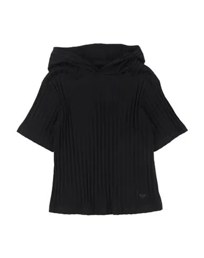 Emporio Armani Babies'  Toddler Girl T-shirt Midnight Blue Size 7 Cotton