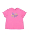 Emporio Armani Toddler Girl T-shirt Pink Size 3 Cotton In Pink