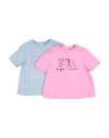 Emporio Armani Babies'  Toddler Girl T-shirt Pink Size 3 Cotton In Multi