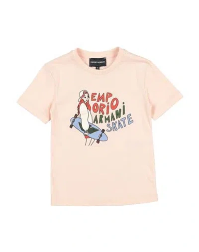 Emporio Armani Babies'  Toddler Girl T-shirt Pink Size 6 Cotton