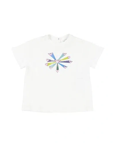 Emporio Armani Babies'  Toddler Girl T-shirt White Size 3 Cotton