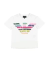 Emporio Armani Toddler Girl T-shirt White Size 6 Cotton