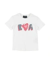 Emporio Armani Toddler Girl T-shirt White Size 7 Cotton