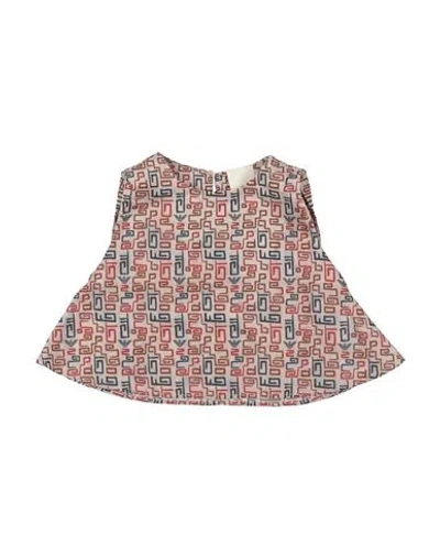 Emporio Armani Babies'  Toddler Girl Top Beige Size 6 Cotton