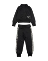 Emporio Armani Toddler Girl Tracksuit Black Size 6 Polyester, Cotton In Black