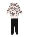 Emporio Armani Toddler Girl Tracksuit Light Pink Size 6 Cotton, Elastane In Multi