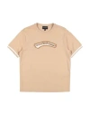 Emporio Armani Toddler T-shirt Sand Size 6 Cotton In Beige