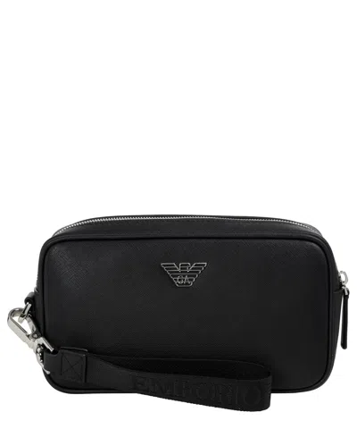 Emporio Armani Toiletry Bag In Black