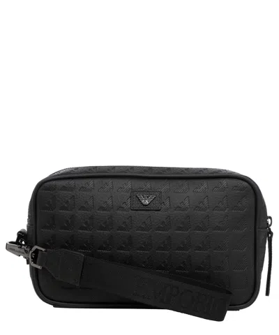 Emporio Armani Toiletry Bag In Black